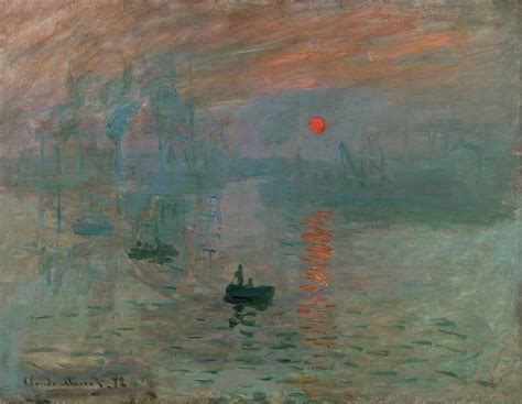 Claude Monet - Impresia, východ slnka