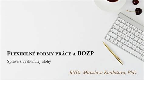 flexibilné formy práce