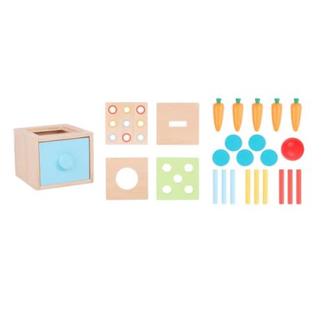 Zvukostrom Pastel a Montessori box 4v1 - vizuálny prehľad