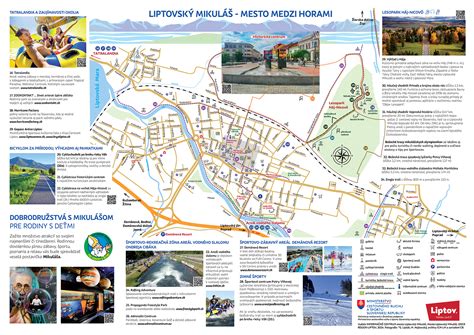 Mapa zobrazujúca Liptovský Mikuláš a okolie