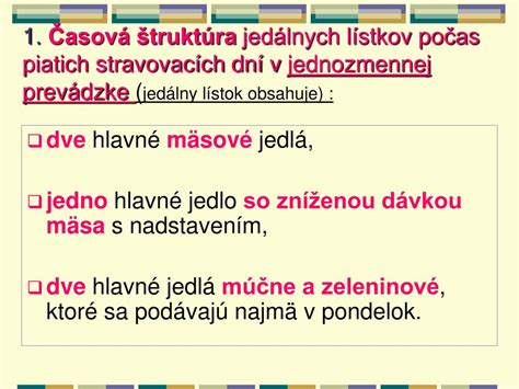 Infografika: Časová a obsahová štruktúra jedálnych lístkov v MŠ