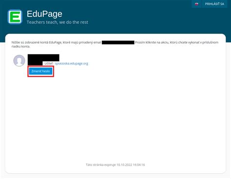 Rodičovský prístup do EduPage: Zmena prihlasovacích údajov a využitie funkcií