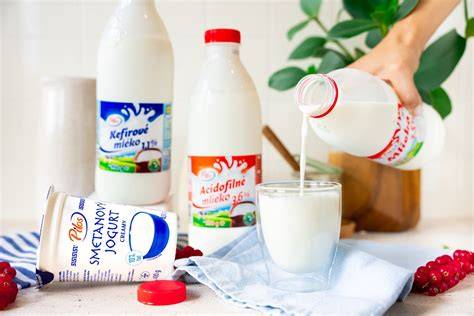 Infografika: Hlavné typy fermentovaných mliečnych výrobkov a ich účinky na trávenie