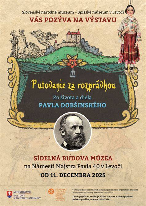Obrazový portrét Pavla Dobšinského a prostredie jeho života