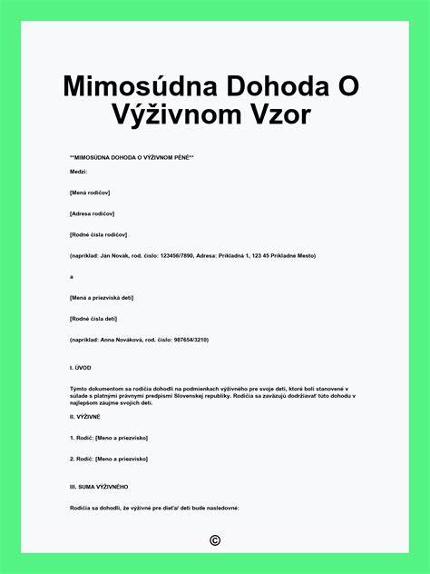 Infografika: Ako funguje schválená dohoda o výživnom a rozdelenie starostlivosti