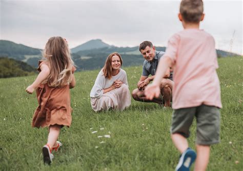 Rodinné fotenie v zladených outfitoch