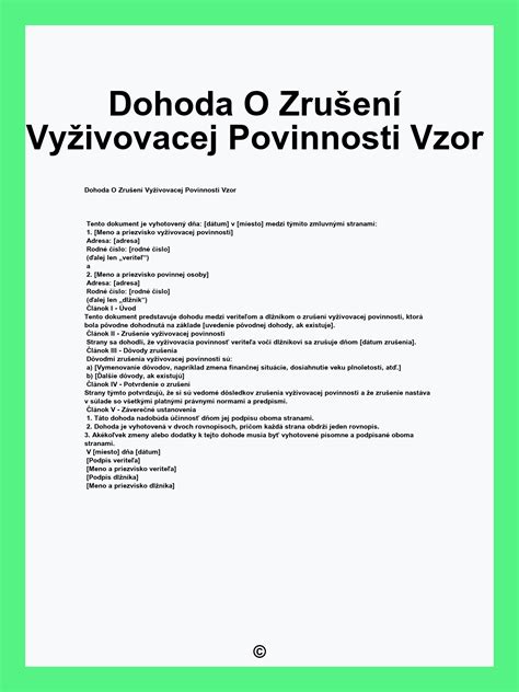 schéma vyživovacej povinnosti rodičov
