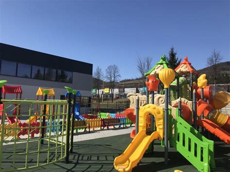Schéma rozdelenia priestorov jaslí a vonkajšie detské ihrisko