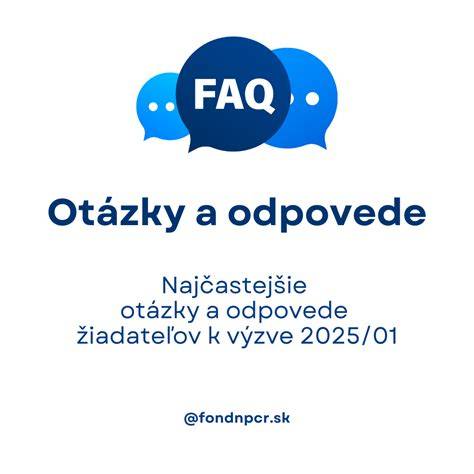 FAQ sekcia s odpoveďami na najčastejšie otázky