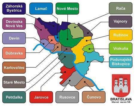 Mapa slovenských obcí s jednorazovými príspevkami pri narodení dieťaťa