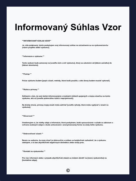 Schéma: tok informácií, informovaný súhlas a pravidlá dôvernosti