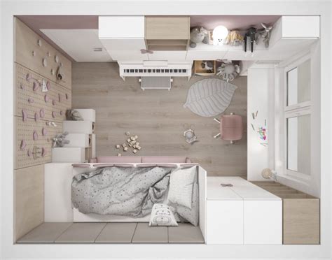 Puf s operadlom v detskej izbe