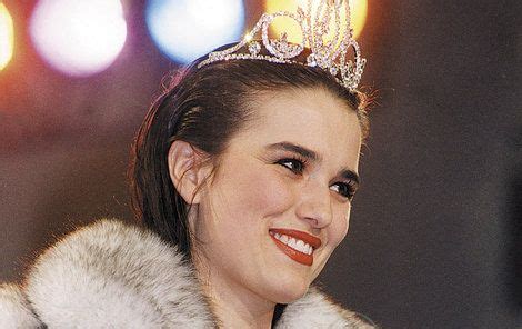 Silvia Lakatošová ako Miss Československo 1993