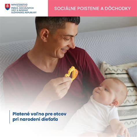 Infografika: Stručný prehľad práv otca pri narodení dieťaťa a platených foriem voľna