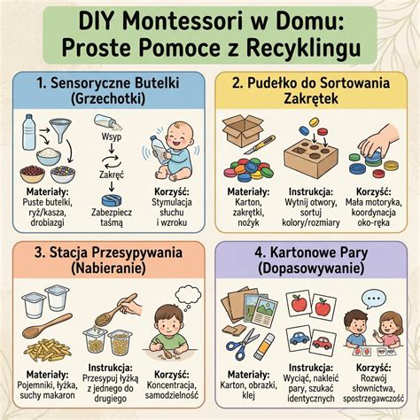 Infografika: Základné princípy Montessori a vekové kategórie domáce práce