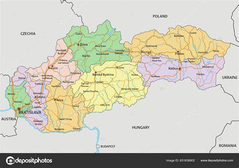 Mapa dostupnosti služieb a hniezd záchrany na Slovensku