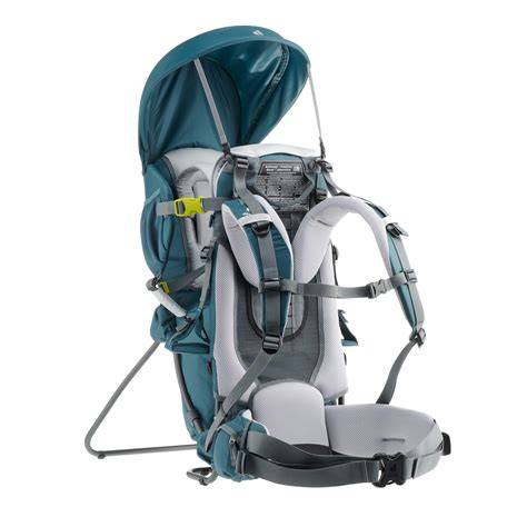 Grafika: porovnanie hlavných parametrov modelov Deuter Kid Comfort, Thule Sapling, Osprey Poco Plus II