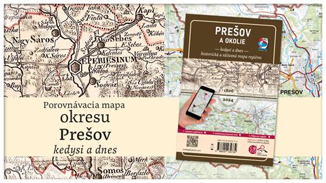 Mapa pobytov mestských úradov: Prešov a okolie