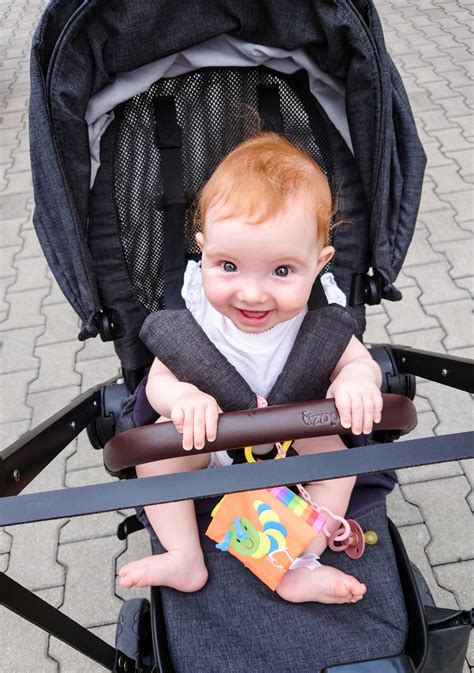 Ilustrácia skladania športového kočíka