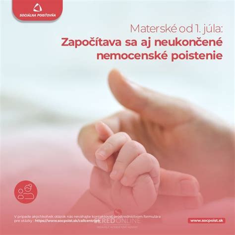 Infografika: Hlavné body nároku na materské a rodičovský príspevok pre SZČO