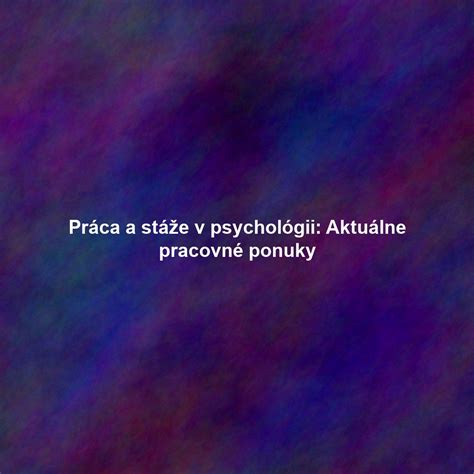 Pracovné ponuky Prešov: prehľad, aktuálne príležitosti a tipy na úspešný nábor