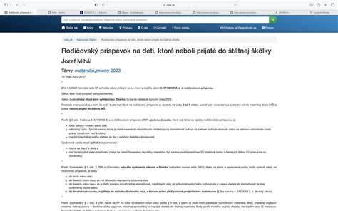 Predĺžený rodičovský príspevok a pracovné podmienky na Slovensku