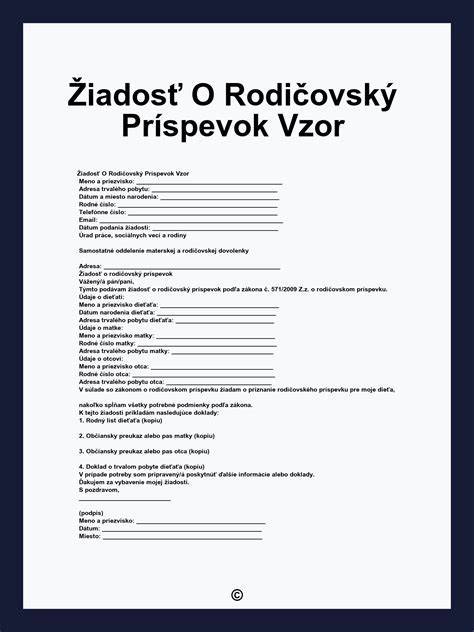 Infografika: Proces vyplnenia žiadosti o prídavok na dieťa