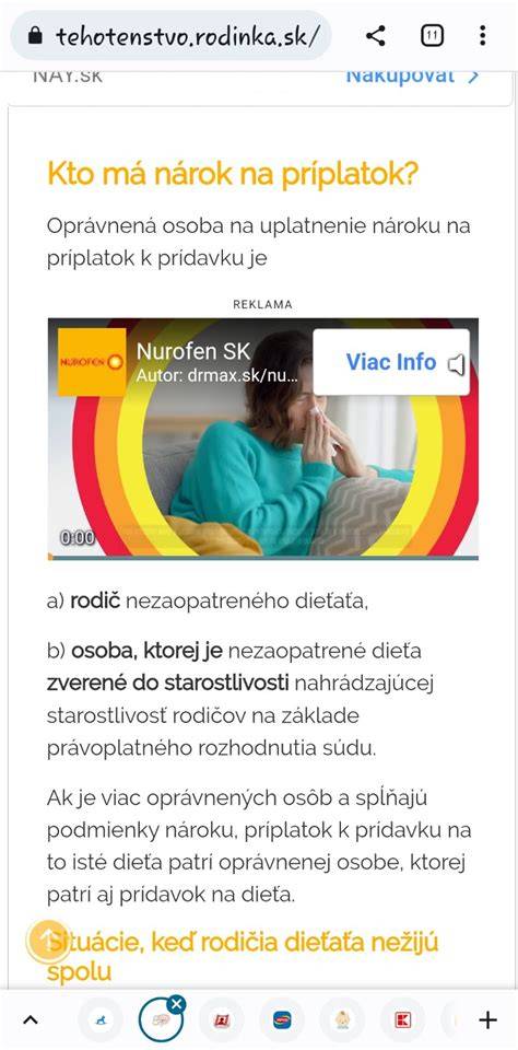 Infografika: Pravidlá nároku na prídavok a príplatok