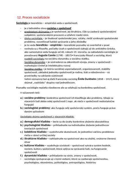 Proces socializácie a vnútorných hodnôt dieťaťa