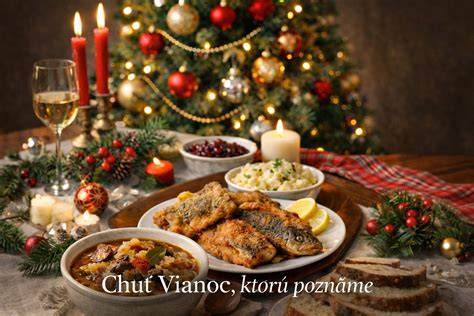Infografika k tradičným vianočným zvykom: adventný veniec, stromček, kapor na stole, kolednícka výprava a tradičné vinše