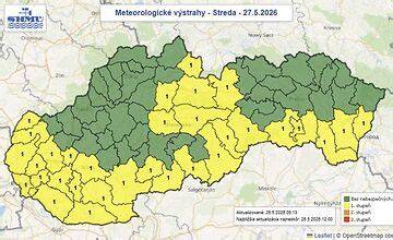 Mapa rizikových situácií pri horúčavách a deti v autách