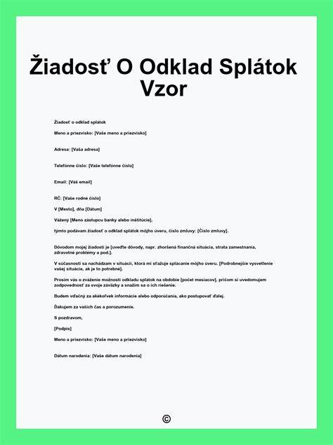 Žiadosť o odklad splátok úveru pri narodení dieťaťa: podmienky a postup