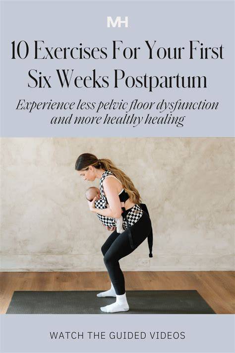 Infografika: Six weeks postpartum - rehabilitácia a návrat k forme