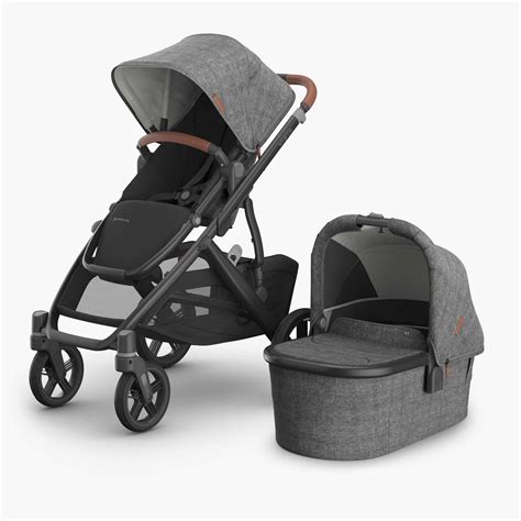 Detaily kočíka Uppababy Vista - úložný priestor a skladnosť