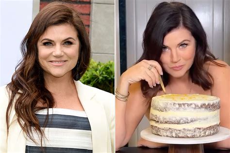 Tiffani Thiessen cvičí s činkami