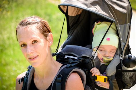 Schematické znázornenie ergonomických prvkov turistického nosiča