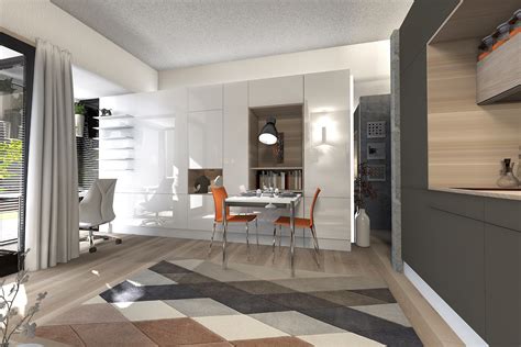 Ilustrácia úložných priestorov v malom byte