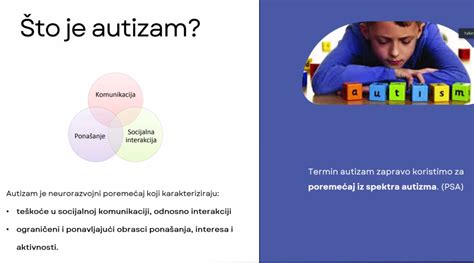 Infografika s varovnými signálmi autizmu