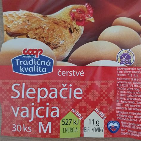 Graf porovnávajúci nutričné hodnoty vajec