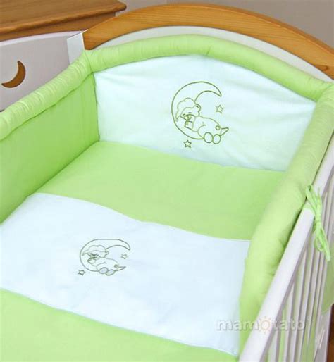 Doplnky do postieľky s motívom macka na obláčiku