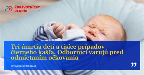 Ilustračný obrázok čierneho kašľa u detí