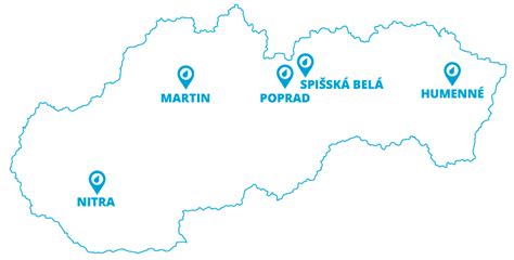 Mapa so vyznačenou adresou predajne pre reklamácie