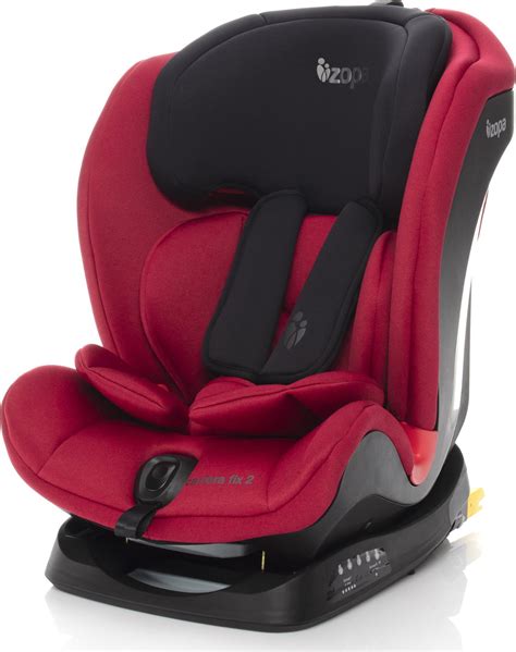 Fotografia autosedačky Zopa Carrera v červenej farbe