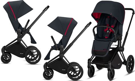 Interiér kočíka Cybex Priam Ferrari