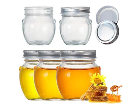 Porovnanie veľkostí pohárov na med