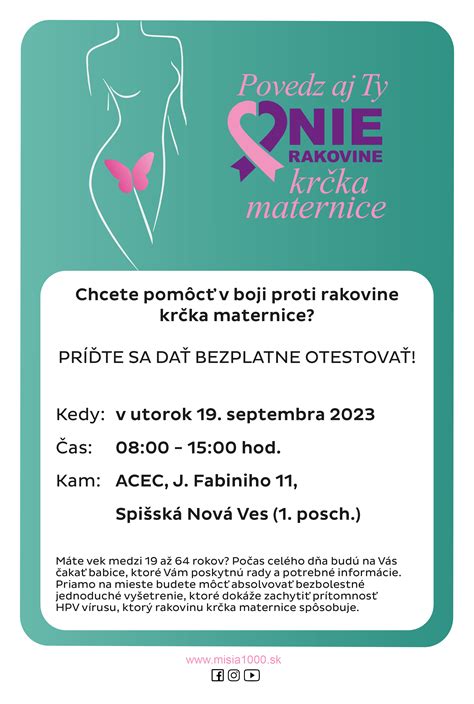 Infografika o rakovine krčka maternice a HPV
