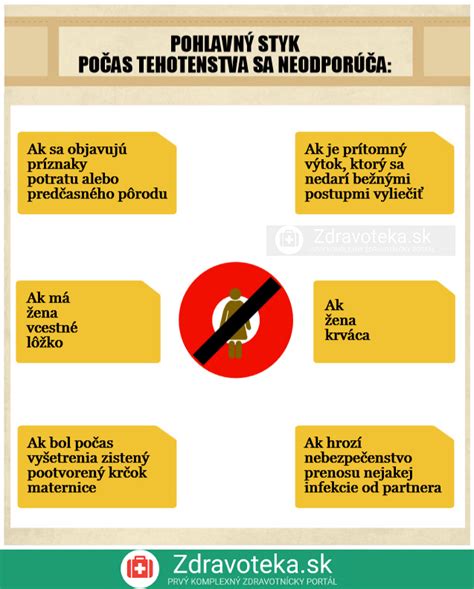 infografika o rizikových faktoroch pre pohlavný styk počas tehotenstva