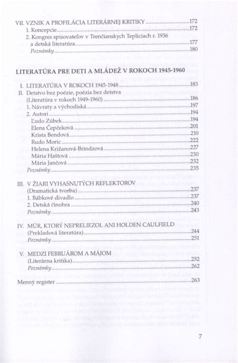 Zázraky v slovenskej literatúre pre deti a mládež