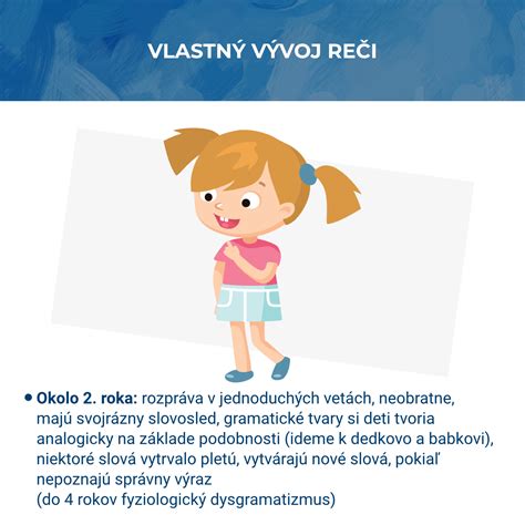 Vývoj reči dieťaťa v rôznych vekových obdobiach
