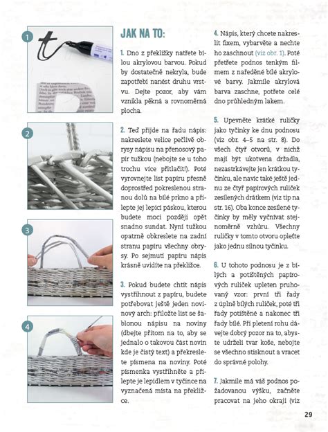 Kôš z novinových rúrok